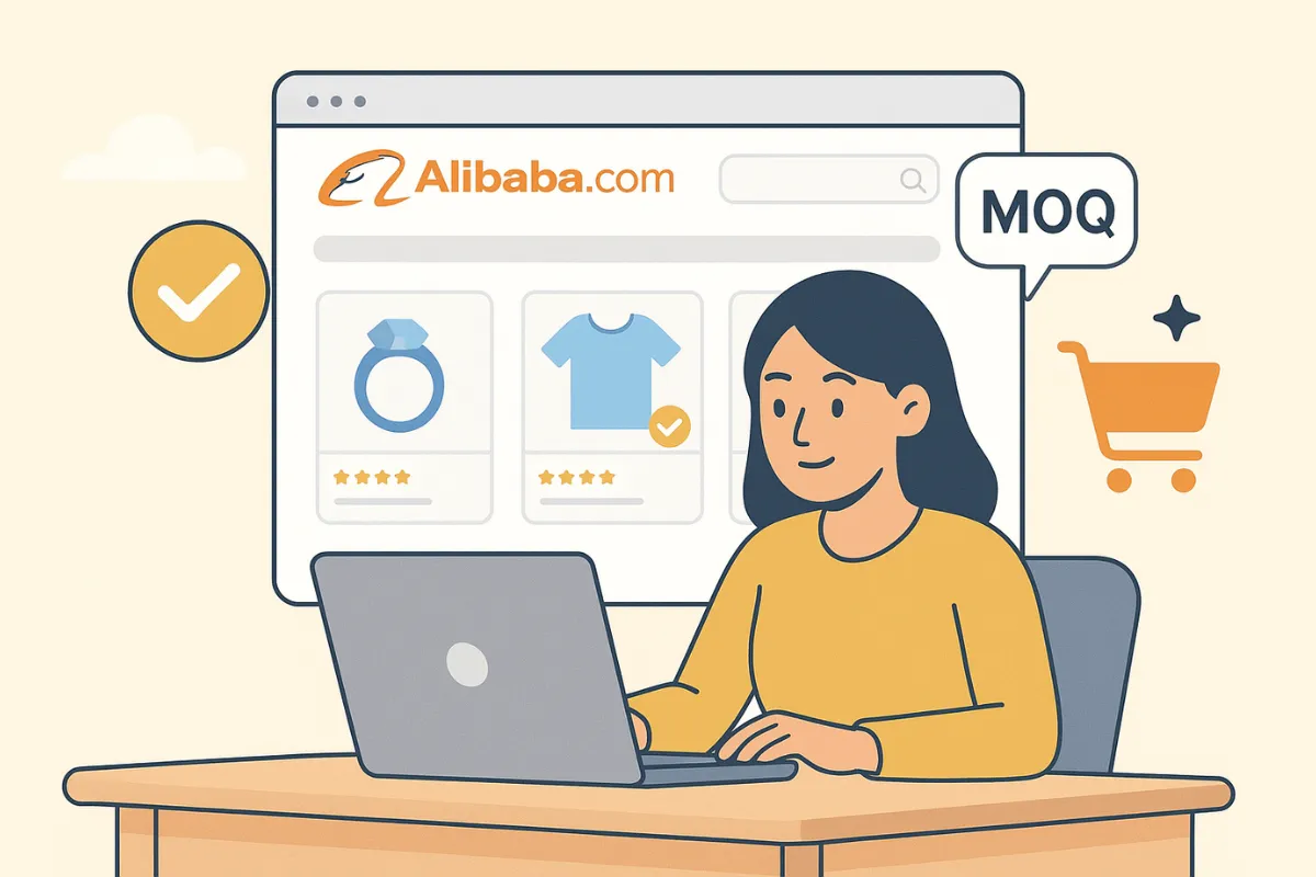 cara beli satuan di Alibaba
